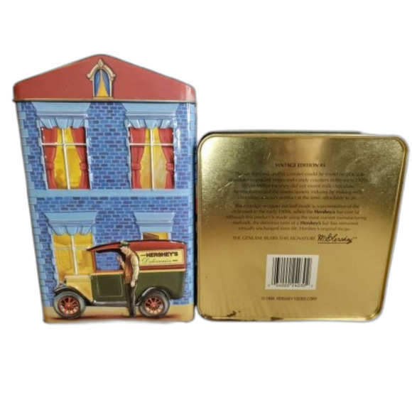 Hershey's Collector Tins Holiday Decor home storage container accents kitchen - Picture 2 of 8
